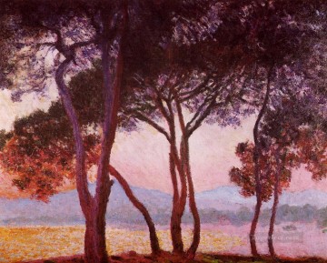 ジュアンルパン クロード モネ 川の風景 Oil Paintings